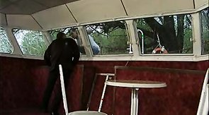 Outdoors intense gay fucking on a boat, enjoy