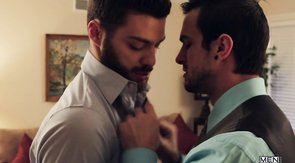 Stunning The Gay Office pals are sucking like professionals