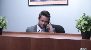 The Gay Office workers are relaxing in their own way