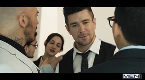 Five star oral sex of two muscled shameless hunks