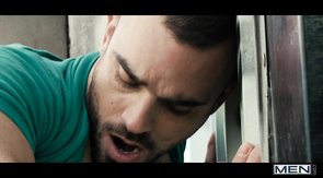 Butt-banging of two passionate muscled hunks