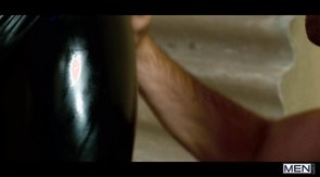 Black Super Gay Hero gets a perfect blowjob