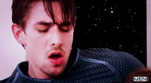 Star Trek buddies are fucking on the space ship