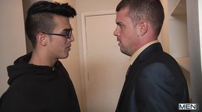 Impressive oral sex with a horny as hell straight