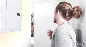 The sexiest straight anally fucked in the bedroom