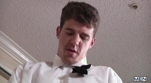 Three passionate gentlemen in the Str8 To Gay action!