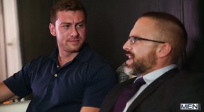 Str8 To Gay cocksucker blows a hard sausage