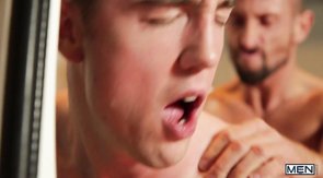 Sweet Men Of UK hardly fucks in doggy style pose