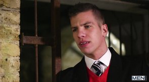 British gentleman gets a passionate blowjob