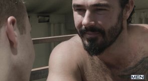 Stunning British men are having a good oral action