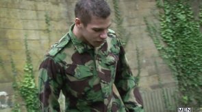 Men Of UK are having oral action in the army