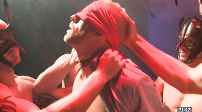 Horny Jizz Orgy fuckers and a submissive sex doll