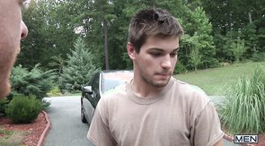 Nasty-minded buddies are having a Jizz Orgy!