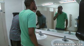 Black boys are sucking cocks in the video by the Jock Hunter