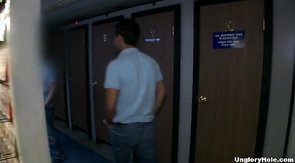 Tanned man is thinking that he will get a blowjob by a woman