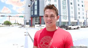 Random boy being seduced and fucked in the vid by Out In Public