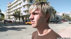 Boys are searching hidden public place for cock sucking