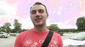 Sweet dudes kissing and talking about sex in the vid by Out In Public