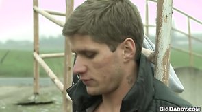 Nasty outdoor night sex in the video by Out In Public