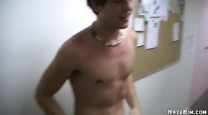 Nice body paint action between the innocent youngsters!