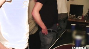 Spicy naked boys want to haze and fuck each other