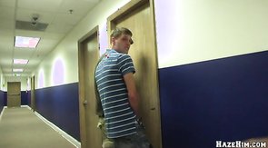 See how boys are getting humiliation in the clip by Haze Him