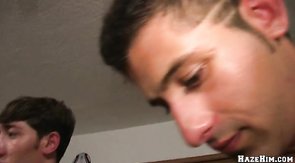 Awesome boys are penetrating their new friend in his ass