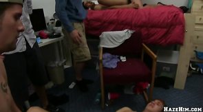 Two gay couples fucking in the rented room by Haze Him studio