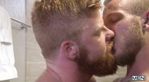 Sex-addicted Gods Of Men are kissing and fucking