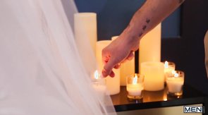 Tatted-up dudes riding each other's meaty cocks on cam