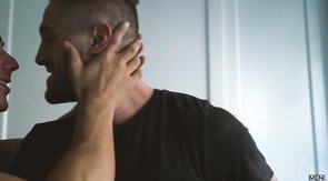 Big-dicked jacked-up dude gets a nice blowjob at Drill My Hole