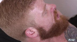 Bearded redheaded dude gets a blowjob, only at Drill My Hole