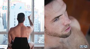 Tatted-up gays getting on top of each other in between BJs