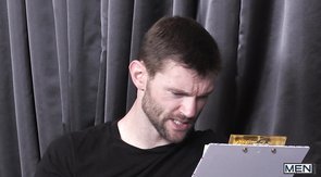 Big-dicked naked guy sucking an older cock in HD