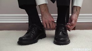 Mormon Boyz fucking with a big-dicked and strict Elder