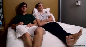 Lollipop Twinks show their tender foreplay and furious fucking