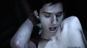 Hardcore fucking session in an abandoned warehouse