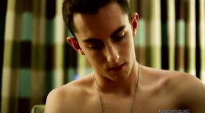 Seductive blowjob scene with several close-up shots and passion