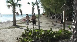 Bleached blonde twink chokes on that cock, only at Gay Life Network