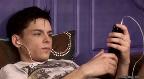 Insatiable twink ass gets fucked by a suction cup toy