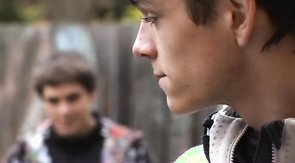 Dark-haired guy gets his ass licked to kick things off