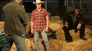 Cowboys are getting in the hayloft just to start the action