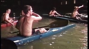 Athletic sailor cums on his lover's back after hot anal fuck