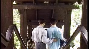 Buddy with innocent face sensually sucks a dick on the knees