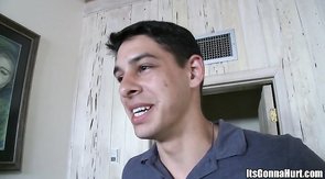 Hunk pulling out his BBC in a video by Its Gonna Hurt