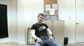 Jock showing off his sexy shape in a Butter Loads video