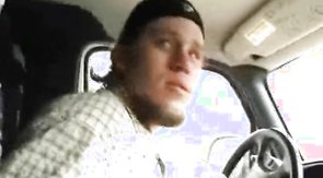 Busty blonde caught a perfect candidate for a gay sex