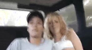 Sexy busty woman is tricking a horny boy intro gay sex