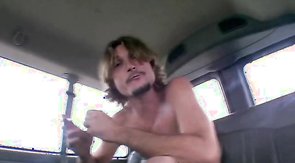 Long-haired straight fucks with a gay for a first time