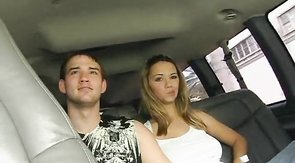 This hunk is thinking he will have free sex with spicy chick?